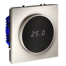 Терморегулятор электронный с индикацией и датчиком, для теплого пола, Кашемир, VOLTUM S70 VLS070103