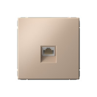 Розетка компьютерная RJ45 Cat. 5e, Песочный, ArtGallery SE GAL001283