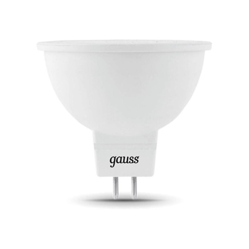 Лампа светодиодная Gauss GU5.3 5W 4100K матовая 201505205