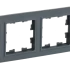 Рамка 4 местная, Графит, Brite IEK BR-M42-K53