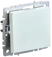 Выключатель 1 кл. проходной, Жемчуг, Brite IEK BR-V12-0-10-K36