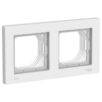 Рамка 2 местная влагозащищенная IP44, Белый, AtlasDesign Aqua SE ATN440102