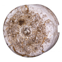 Распаечная коробка керамика D90х35, Мрамор, Bironi B1-523-09