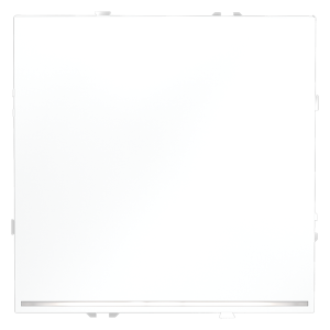 Выключатель проходной 1кл. с подсв., Белый матовый, Voltum S70 VLS010402