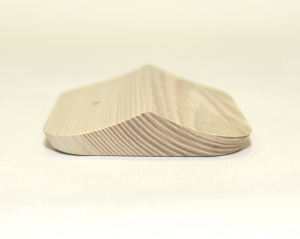 Накладка 1 местная межблокхаусная деревянная 134x88, Clever Wood