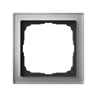 Рамка 1 местная, натуральное стекло, Алюминий, ArtGallery SE GAL320301