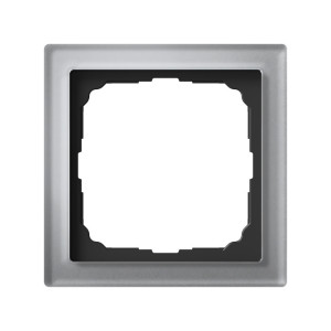 Рамка 1 местная, натуральное стекло, Алюминий, ArtGallery SE GAL320301