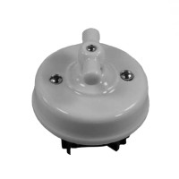 Выключатель керамика 1 кл. проходной (2 положения), белый Retrika Ideal R1-SW-11