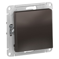 Выключатель 1 кл., Мокко, AtlasDesign Schneider ATN000611