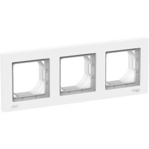 Рамка 3 местная влагозащищенная IP44, Белый, AtlasDesign Aqua SE ATN440103