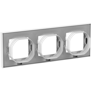 Рамка 3 местная влагозащищенная IP44, Белый, AtlasDesign Aqua SE ATN440103