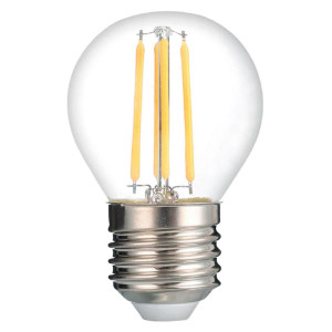 Лампа светодиодная филаментная Thomson E27 11W 2700K шар прозрачная TH-B2095