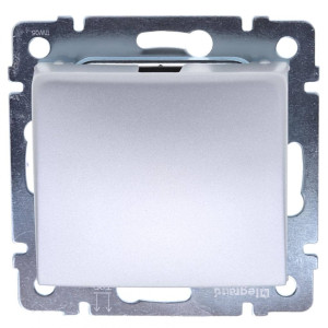 Выключатель для гостиниц с фиксацией, алюминий, Valena Classic Legrand 770235