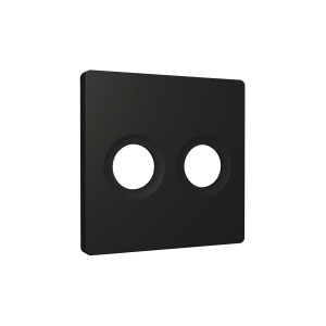 Лицевая панель розетки телевизионной 2-ой TV, Черный матовый, ALFA Quant Ambrella Volt AP8133 Лицевая панель розетки телевизионной 2-ой TV, Черный матовый, ALFA Quant Ambrella Volt AP8133