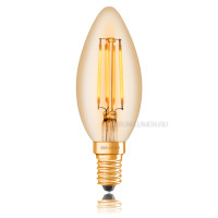 Ретро лампа светодиодная диммируемая LED C35 4Вт E14 2200K Sun Lumen 057-332