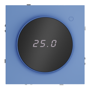 Терморегулятор электронный с индикацией и датчиком, для теплого пола, Деним, VOLTUM S70 VLS070115