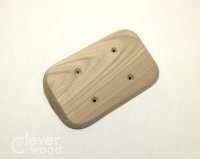 Накладка 2 местная межблокхаусная деревянная 154x88, Clever Wood