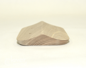 Накладка 2 местная межблокхаусная деревянная 154x88, Clever Wood