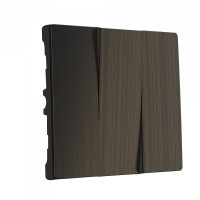 Лицевая панель выключателя 3 кл., Бронзовый, Werkel W1139012