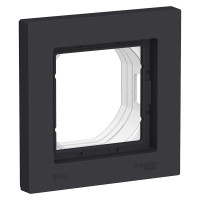 Рамка 1 местная влагозащищенная IP44, Карбон, AtlasDesign Aqua SE ATN441001