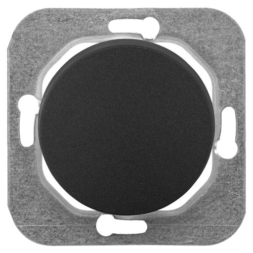 Выключатель кнопочный 1 кл., Графит, серия Прованс, Bylectrica С110-3301
