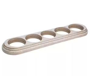 Рамка 5 местная деревянная под декор. накладку, овал, Дуб выбеленный/Золот. патина, Salvador О115ВДЗ Рамка 5 местная деревянная под декор. накладку, овал, Дуб выбеленный/Золот. патина, Salvador О115ВДЗ