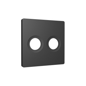 Лицевая панель розетки телевизионной 2-ой TV, Графит мягкое касание, ALFA Quant Ambrella Volt AP9133 Лицевая панель розетки телевизионной 2-ой TV, Графит мягкое касание, ALFA Quant Ambrella Volt AP9133