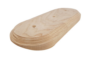 Накладка 3 местная деревянная 110x270 на бревно D280, Leanza РДФ3-280