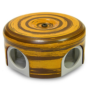 Распаечная коробка керамика D90х48, бамбук Lindas 33525