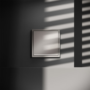 Выключатель проходной 1кл. с подсв., Кашемир, Voltum S70 VLS010403