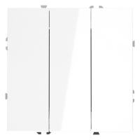 Выключатель 3-кл, Белый глянцевый, S70 Voltum VLS030101