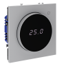 Терморегулятор электронный с индикацией и датчиком, для теплого пола, Серый, VOLTUM S70 VLS070116