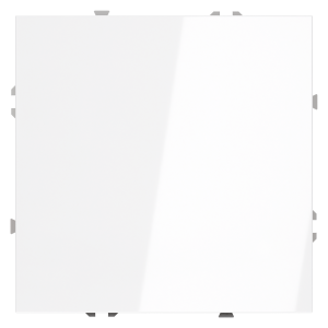 Заглушка с суппортом, Белый глянцевый, S70 Voltum VLS080101