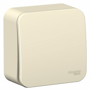 Выключатель 1 кл. 10А, Молочный, Blanca SE BLNVA101012