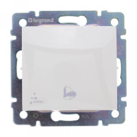 Кнопка без фиксации "звонок" IP44, слоновая кость, Valena Classic Legrand 774199