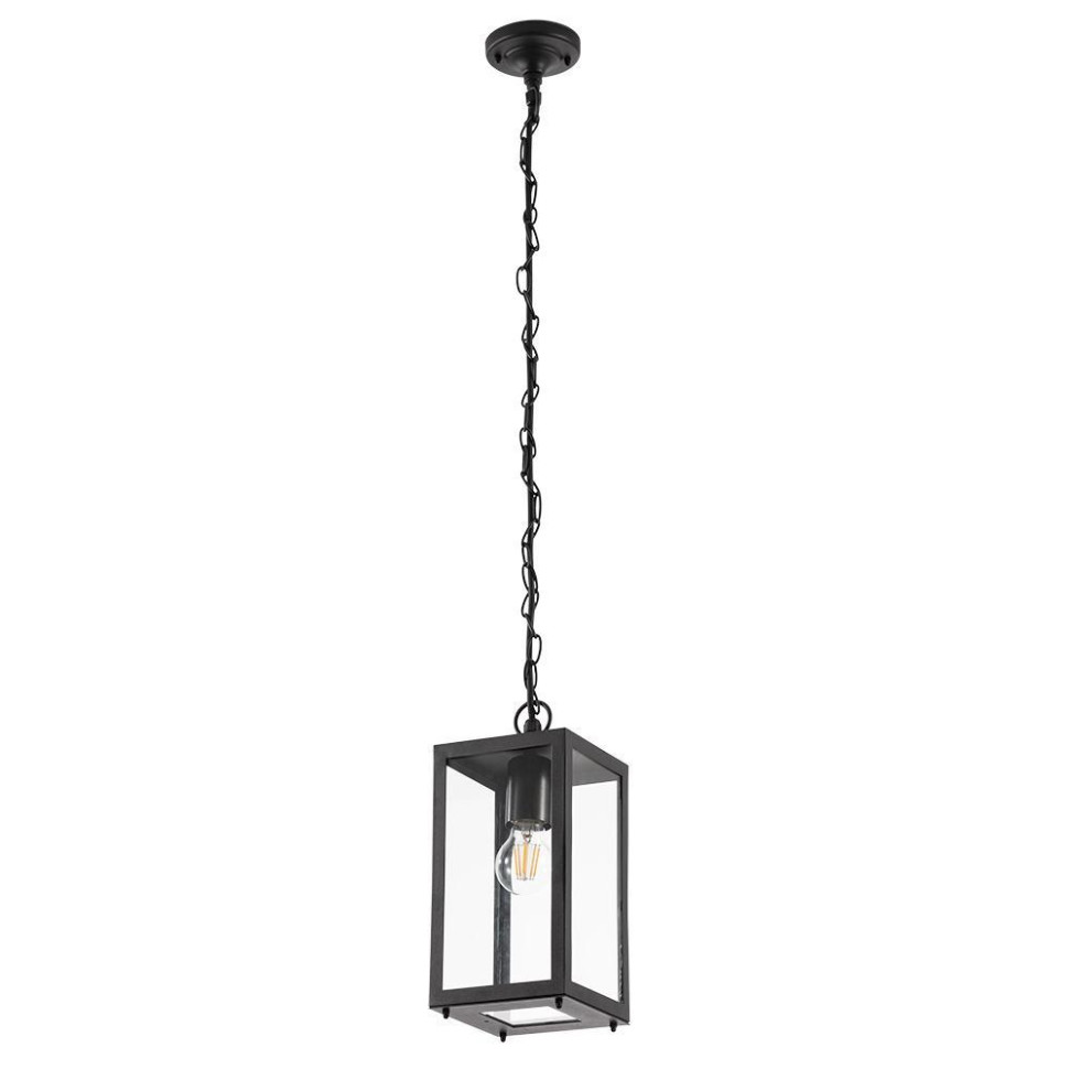 Уличный подвесной светильник Arte Lamp BELFAST A4569SO-1BK Уличный подвесной светильник Arte Lamp BELFAST A4569SO-1BK