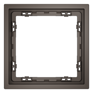 Рамка 1 местная, пластик, Капучино, Voltum S70 VLS100114