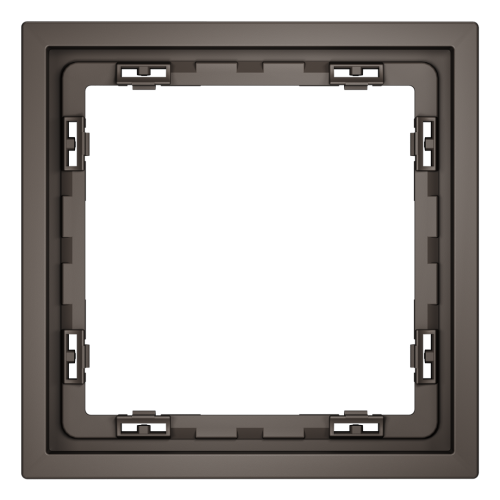 Рамка 1 местная, пластик, Капучино, Voltum S70 VLS100114