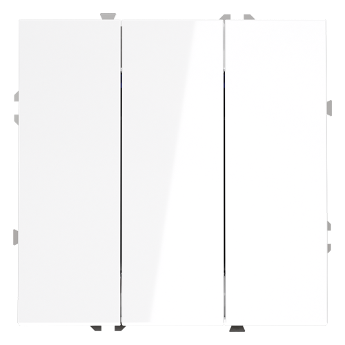 Выключатель 3-кл, Белый матовый, S70 Voltum VLS030102