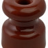 Кабельный изолятор керамика, коричневый, Retrika RI-02202
