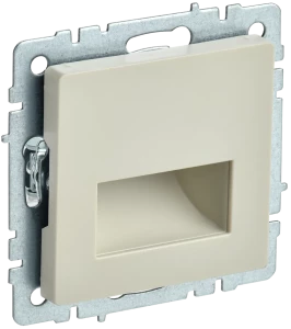Встраиваемая подсветка LED, Бежевый, Brite IEK BR-FL20-K10