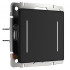 Сенсорный выключатель 2 кл. с подсветкой, Черный, Werkel W4522008