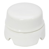 Распаечная коробка фарфор D85х45, белый Salvador BOX2WT
