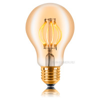 Ретро лампа светодиодная диммируемая LED A60 4Вт E27 2200K Sun Lumen 057-127