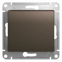 Выключатель 1 кл., Шоколад, Glossa SE GSL000811