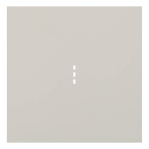 Лицевая панель выключателя 1 кл. с подсветкой, Лен, Rikett 35602 LN