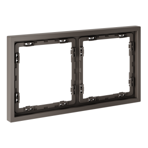 Рамка 2 местная, пластик, Капучино, S70 Voltum VLS100214