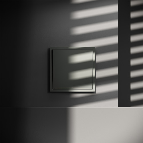 Выключатель проходной 1кл. с подсв., Титан, Voltum S70 VLS010406