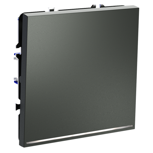 Выключатель проходной 1кл. с подсв., Титан, Voltum S70 VLS010406