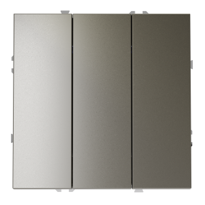 Выключатель 3-кл, Шелк, S70 Voltum VLS030104